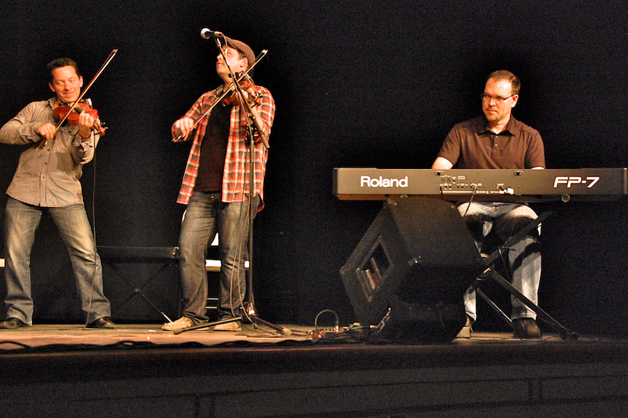 Louis Schryer, Troy MacGillivray, and Allan Dewar