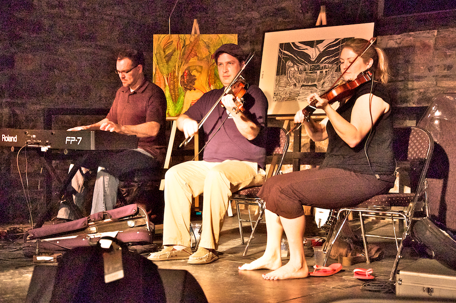 Allan Dewar, Troy MacGillivray, and Andrea Beaton