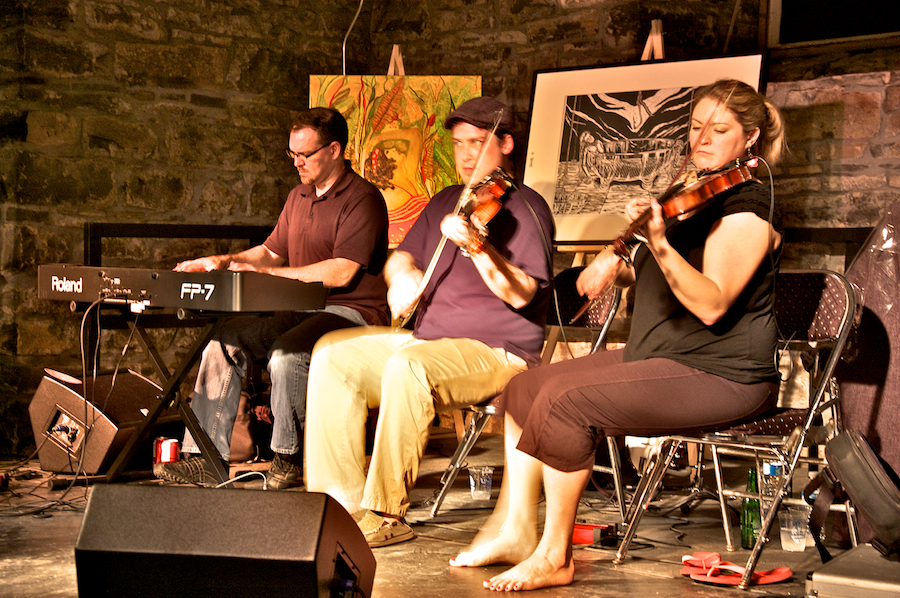 Allan Dewar, Troy MacGillivray, and Andrea Beaton