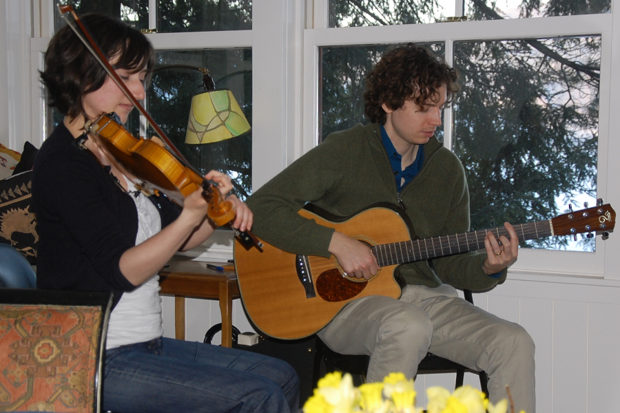 Kimberley Fraser and Owen Morrison