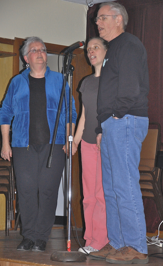 Louise Mahoney, Jennifer Schoonover, and Kyte MacKillop